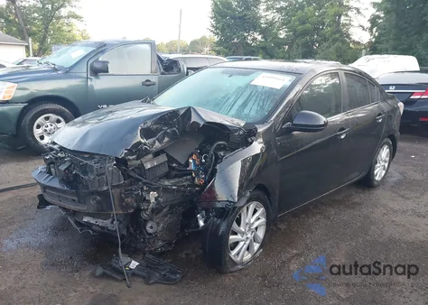 2012 Mazda Mazda3 I Sport from USA, damaged, VIN JM1BL1UF6C1578705